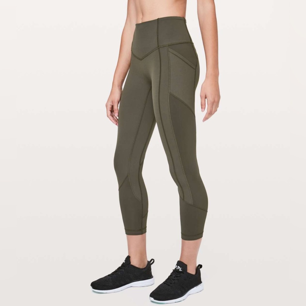 lululemon all the right places II crops